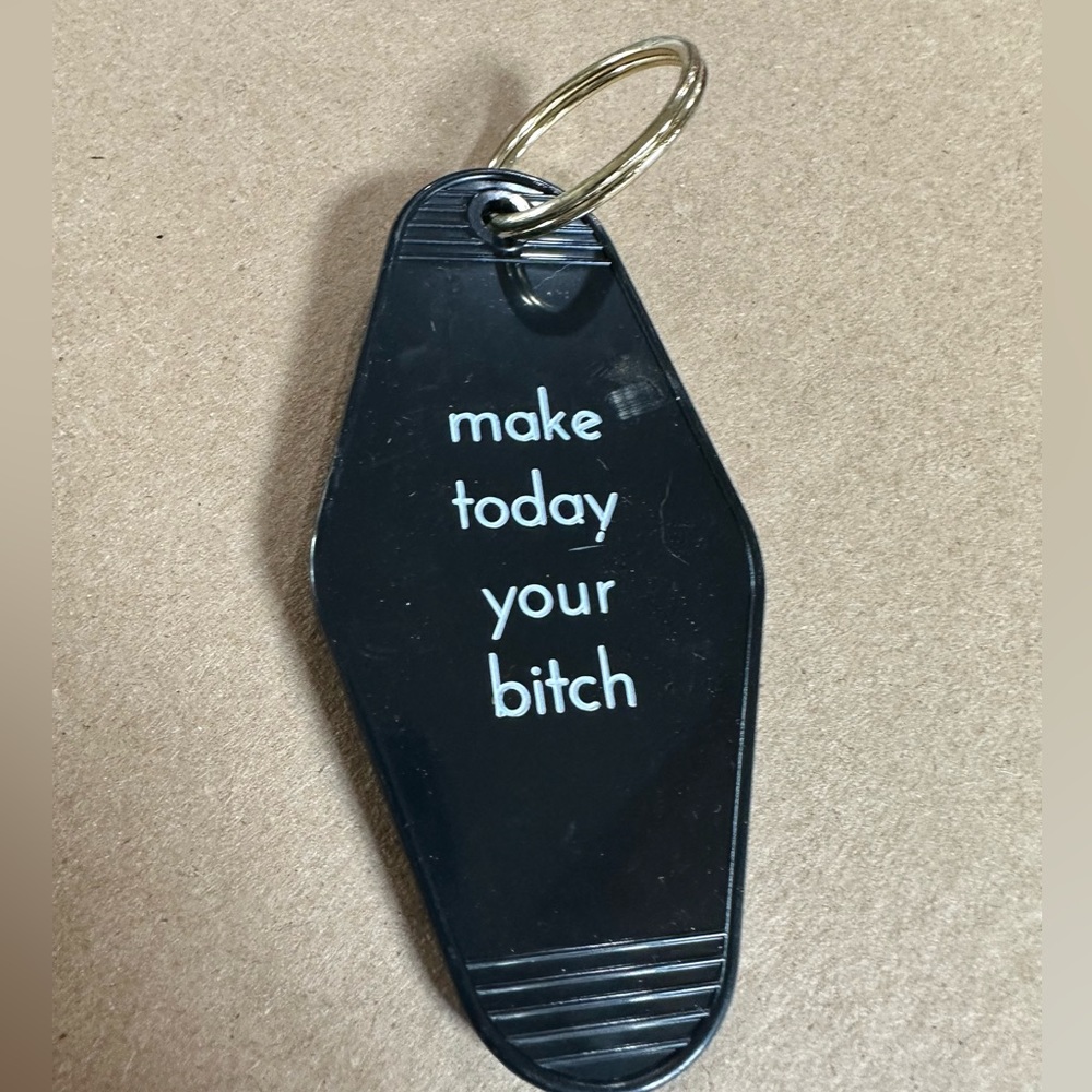 Hotel Key Style Key Chain